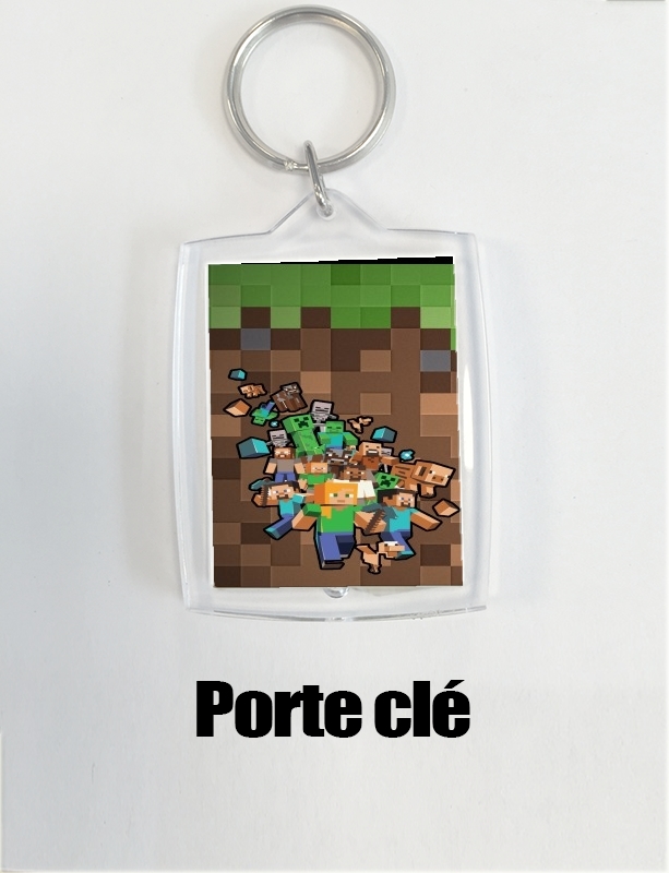 Porte Minecraft Creeper Forest