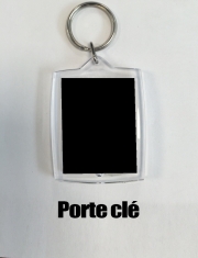 Porte Clé - Format Rectangulaire Noir