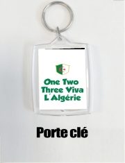 porte-clef-personnalise-rectangle One Two Three Viva Algerie