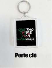porte-clef-personnalise-rectangle One Two Three Viva lalgerie Slogan Hooligans