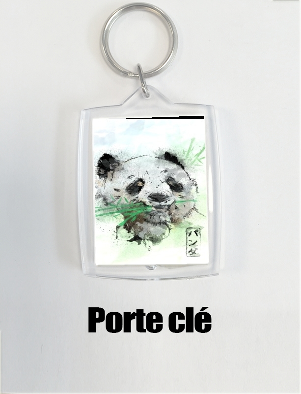 Porte Panda Watercolor