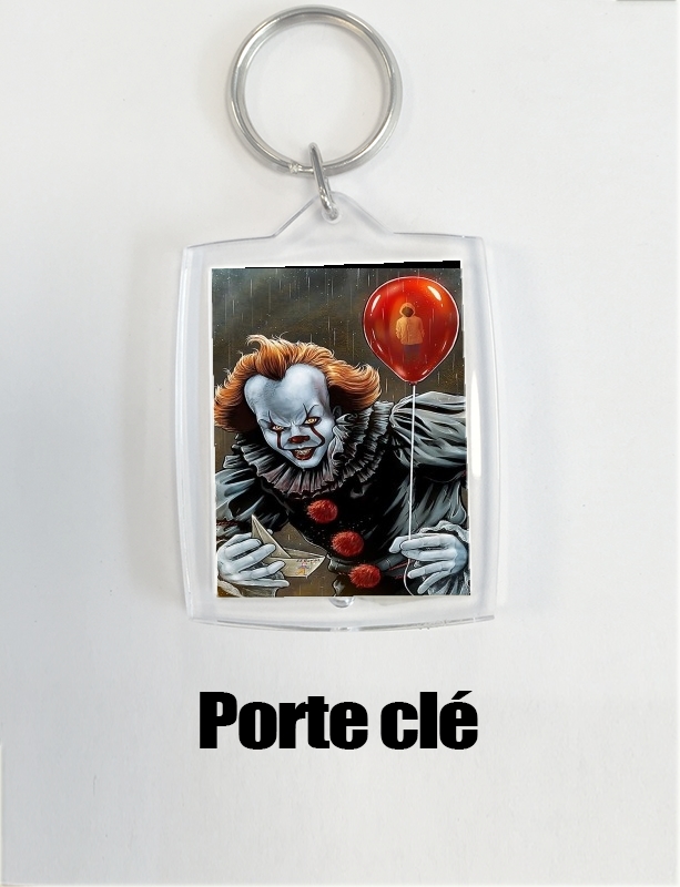 Porte Pennywise Ca Clown Red Ballon