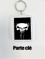 Porte Clé - Format Rectangulaire Punisher Skull