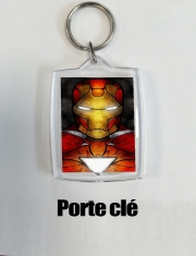 Porte Clé - Format Rectangulaire The Iron Man
