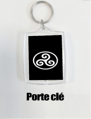 Porte Clé - Format Rectangulaire Triskel Symbole