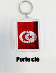 porte-clef-personnalise-rectangle Tunisia Fans