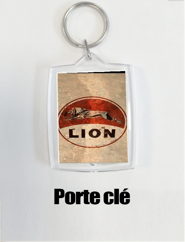 Porte Vintage Gas Station Lion