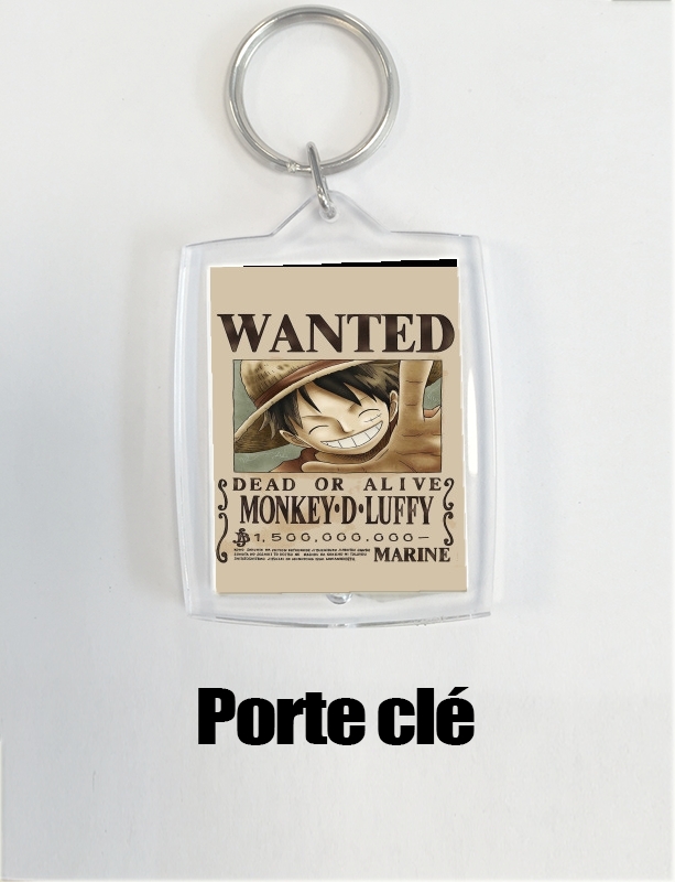 Porte Wanted Luffy Pirate