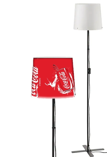 Lampadaire - Luminaire - Décoration d'intérieur Coca Cola Rouge Classic