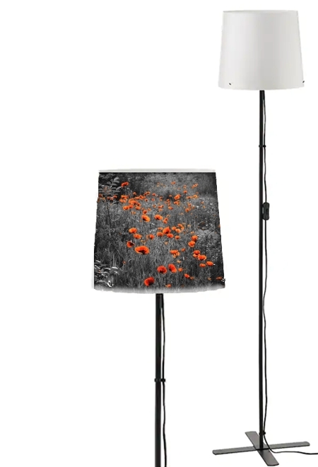 Lampadaire - Luminaire - Décoration d'intérieur Red and Black Field