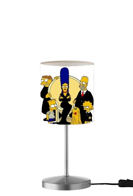 Lampe Famille Adams x Simpsons