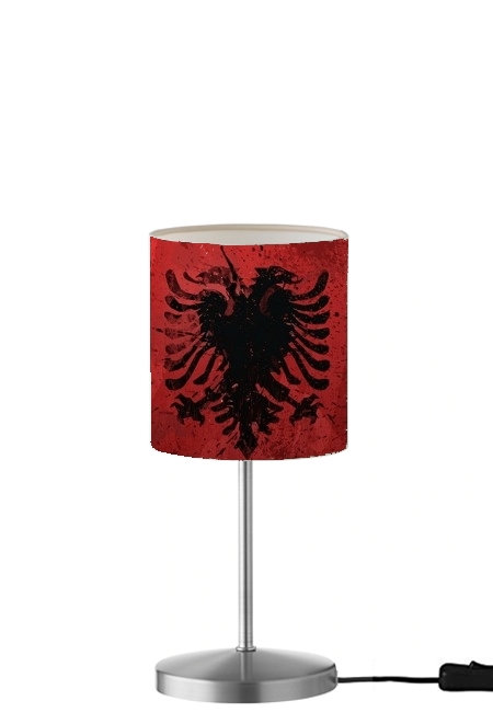 Lampe Albanie Painting Flag