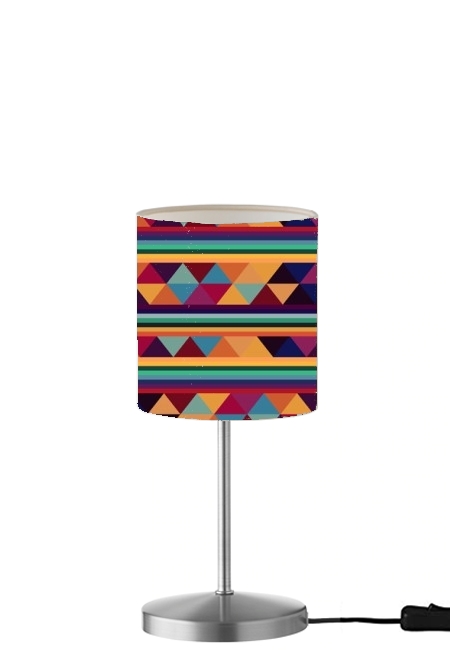 Lampe de table / chevet Aztec Pattern Pastel
