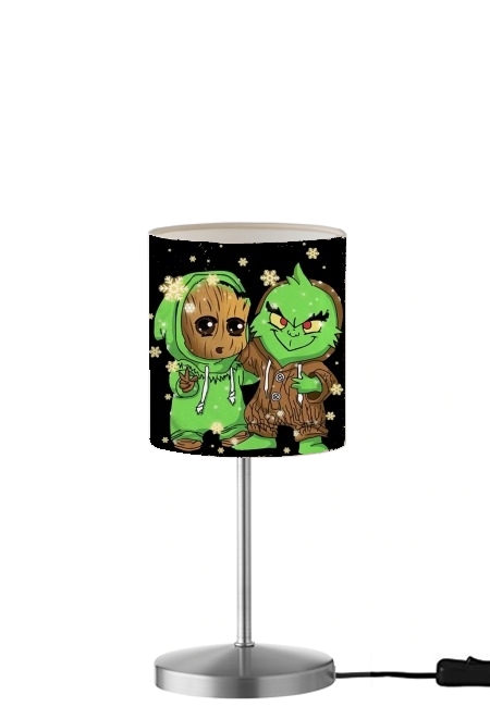 Lampe Baby Groot and Grinch Christmas