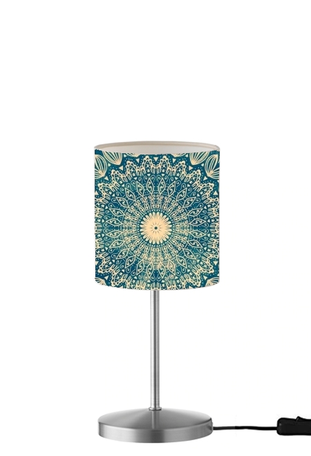 Lampe de table / chevet Blue Organic boho mandala
