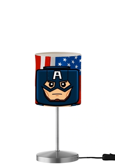 Lampe Bricks Captain America