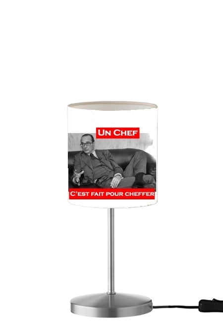 Lampe de table / chevet Chirac Un Chef cest fait pour cheffer