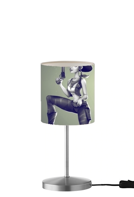 Lampe Cowgirl
