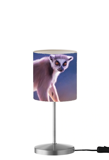 Lampe Cute painted Ring-tailed lemur
