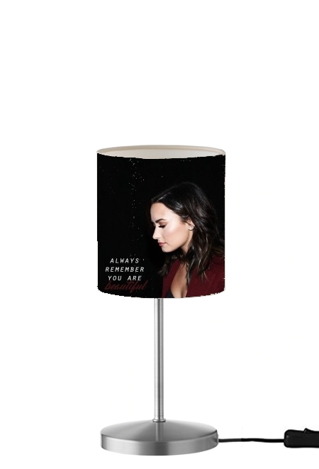 Lampe Demi Lovato Always remember you are beautiful