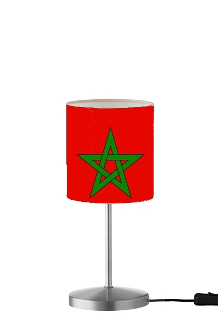 Lampe Drapeau Maroc