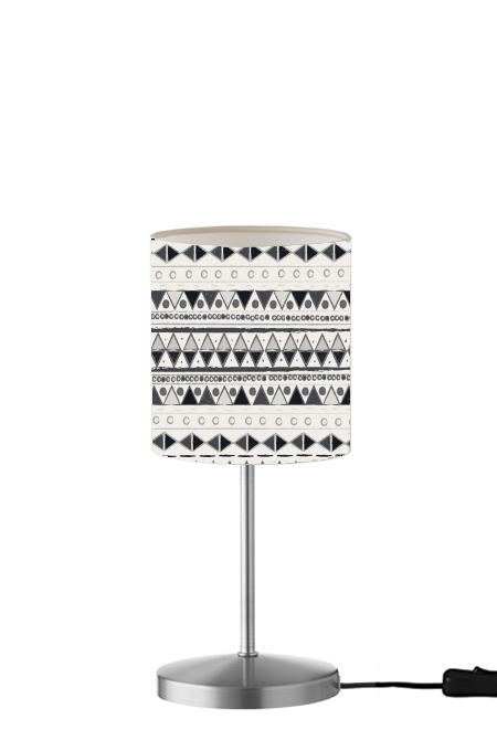 Lampe Ethnic Candy Tribal in Black and White