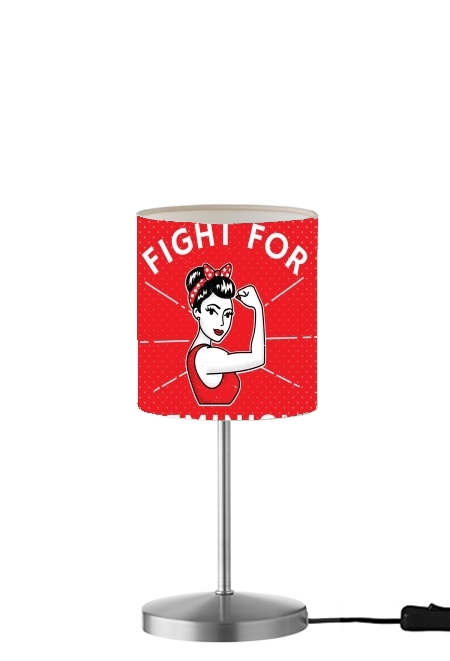 Lampe Fight for feminism