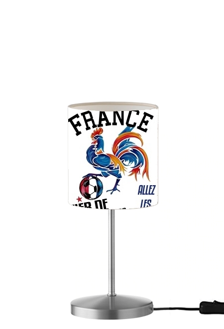 Lampe France Football Coq Sportif Fier de nos couleurs Allez les bleus