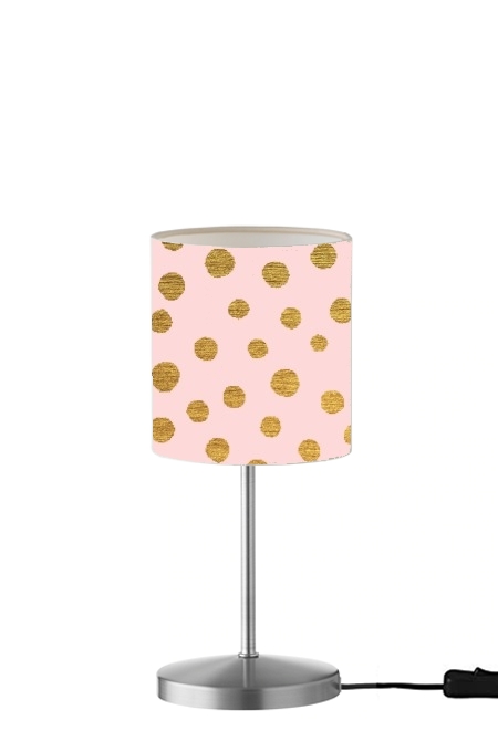 Lampe Golden Dots And Pink