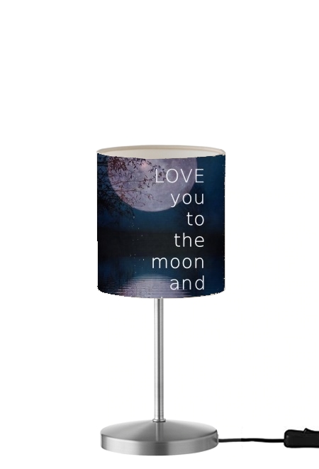 Lampe I love you to the moon and back