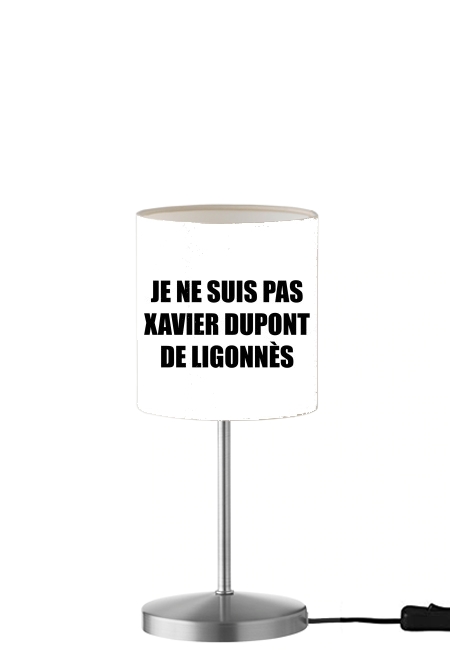 Lampe Je ne suis pas Xavier Dupont De Ligonnes - Nom du criminel modifiable