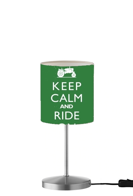 Lampe Keep Calm And ride on Tractor