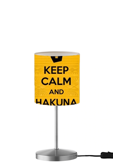 Lampe Keep Calm And Hakuna Matata