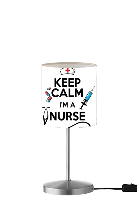 Lampe Keep calm I am a nurse