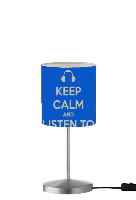 Lampe Keep Calm And Listen to Music