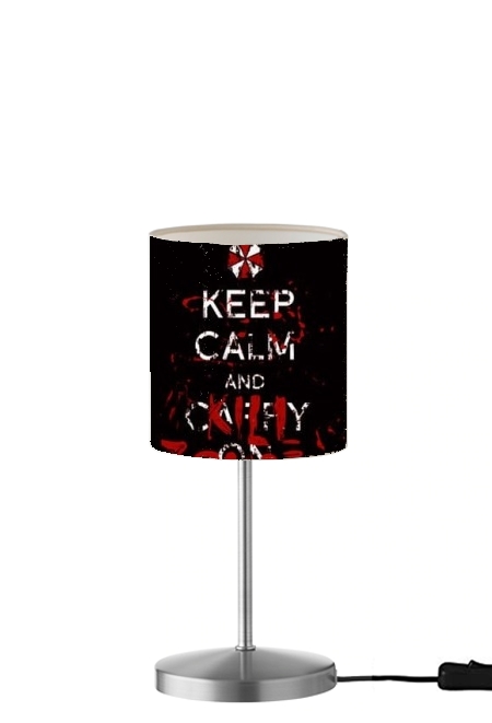 Lampe de table / chevet Keep Calm And Kill Zombies