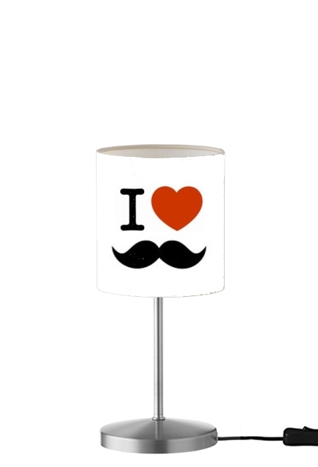 Lampe I Love Moustache