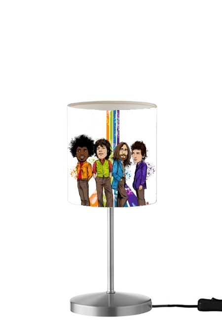 Lampe Music Legends: Lennon, Jagger, Dylan & Hendrix