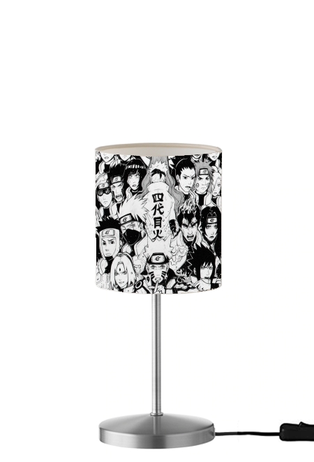 Lampe Naruto Black And White Art