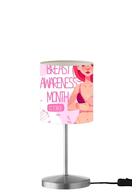 Lampe October breast cancer awareness month