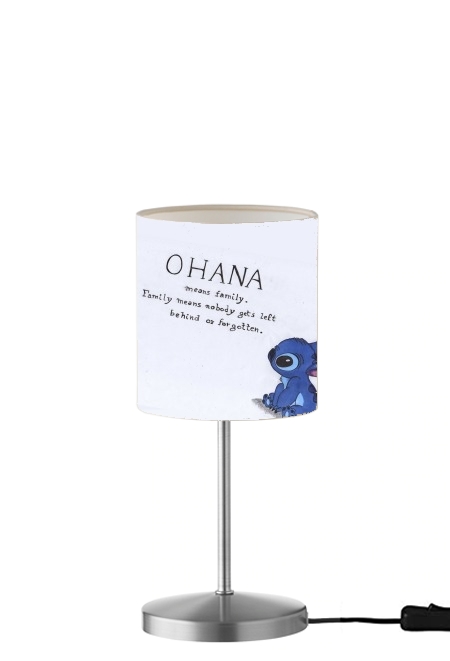 Lampe de table / chevet Ohana signifie famille