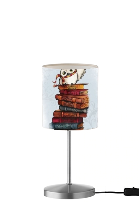 Lampe Owl and Books