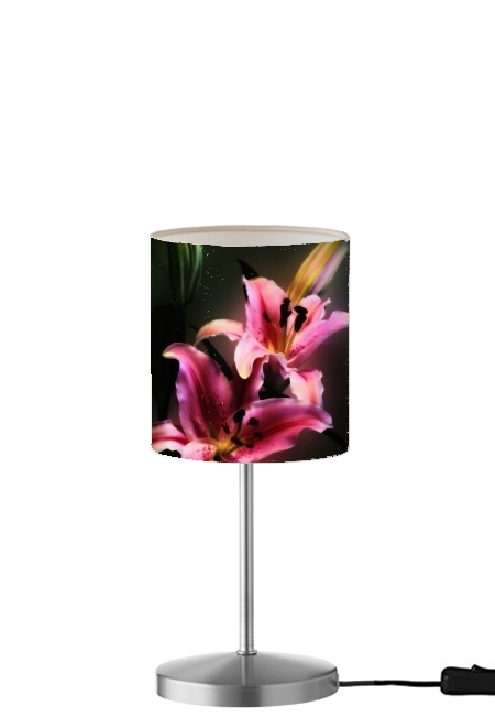 Lampe Painting Pink Stargazer Lily