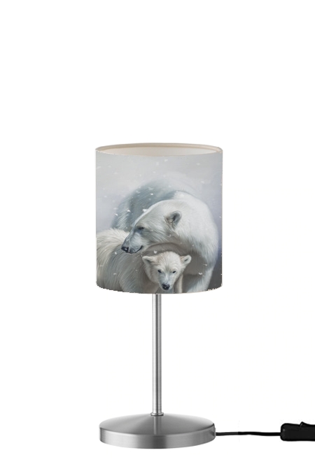 Lampe Polar bear family