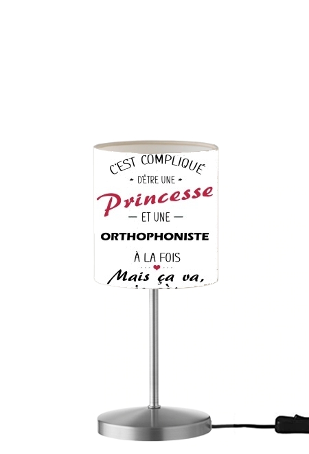 Lampe Princesse et orthophoniste