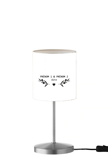 Lampe Tampon Mariage Provence branches d'olivier
