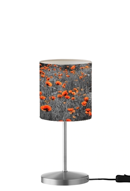 Lampe de table / chevet Red and Black Field