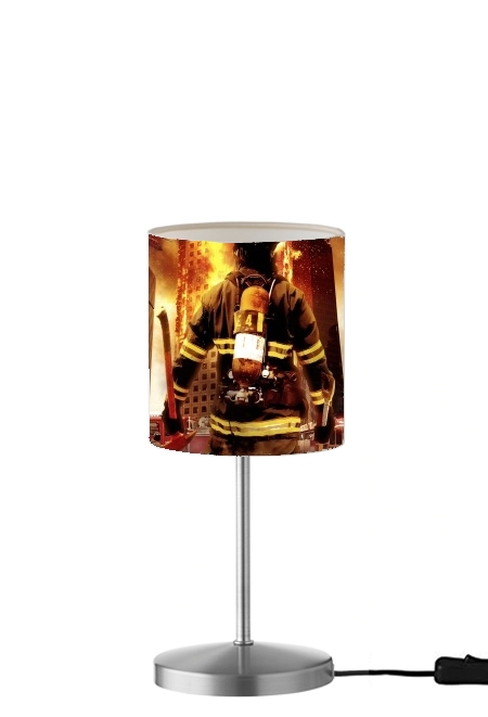 Lampe de table / chevet Sauver ou perir Pompiers les soldats du feu