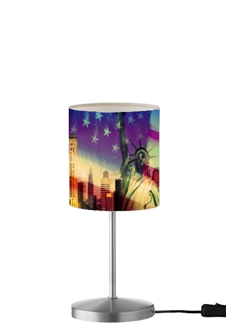 Lampe de table / chevet Statue de la liberté