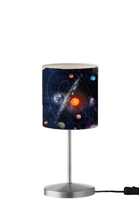 Lampe de table / chevet Systeme solaire Galaxy